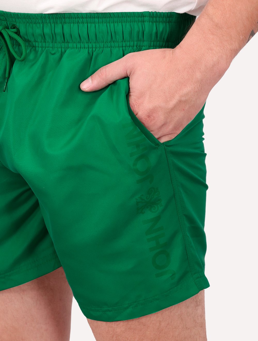 Short John John Masculino Trancoso Fiji Green Verde Médio
