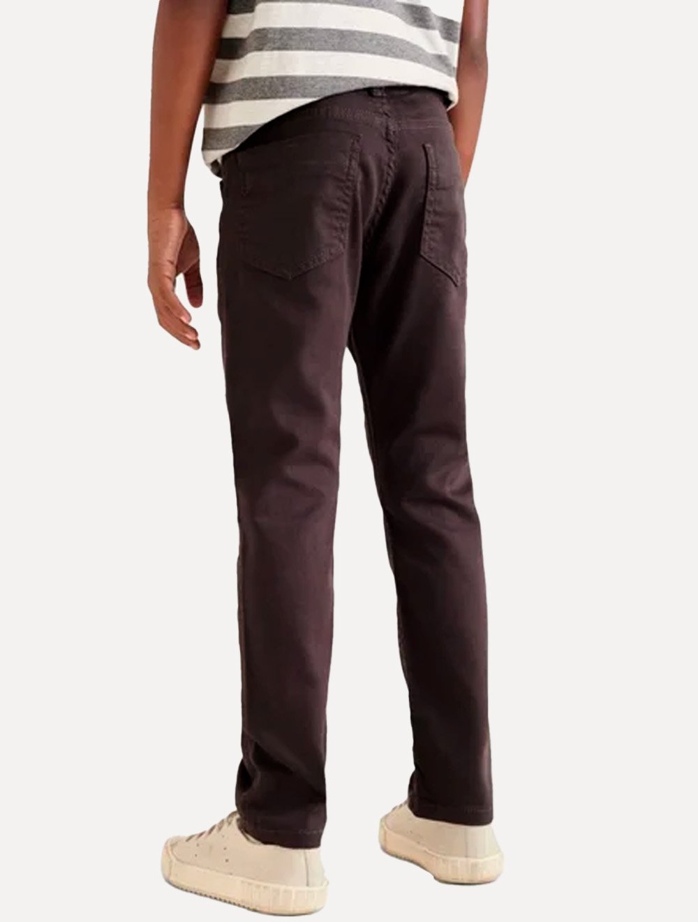 Calça Reserva Infantil Skinny Mini Color Cinza Escuro