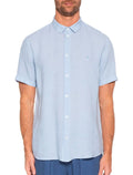 Camisa Reserva Masculina Manga Curta Nova Paraty Azul Médio