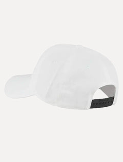 Boné Armani Exchange Cotton Twill Embroidered Logo Branco