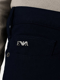 Calça Jeans Emporio Armani Masculina J06 Slim Fit Essential  Azul Escuro