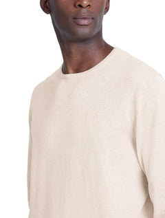 Suéter Aramis Masculino Tricot Crewneck Areia