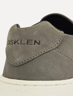 Tênis Osklen Masculino Slip On Iate Bossanova Oil Grafite