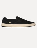 Tênis Osklen Masculino Slip on Bossanova Nobuck Suede Preto