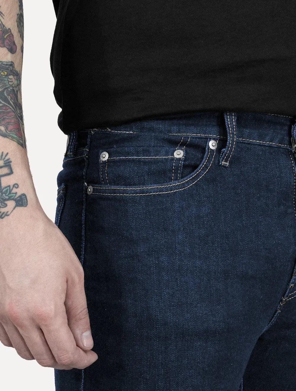 Calça Levis Jeans Masculina 514 Straight Azul Escuro