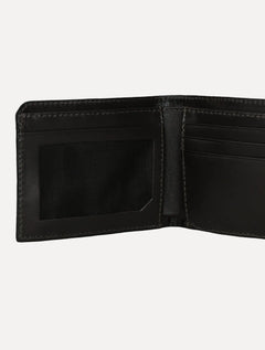 Carteira Calvin Klein Jeans Couro CKJ Queima Logo Marrom Café