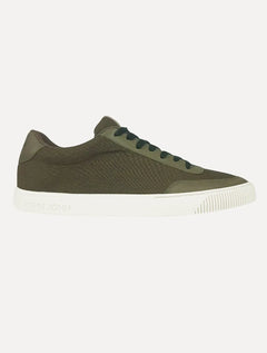 Tênis John John Masculino Nobuck Amsterdam Verde Militar