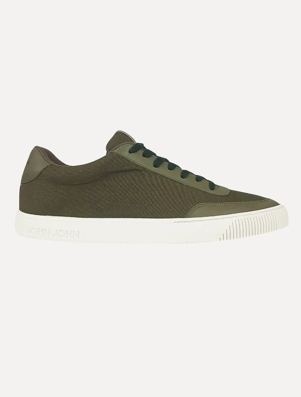 Tênis John John Masculino Nobuck Amsterdam Verde Militar