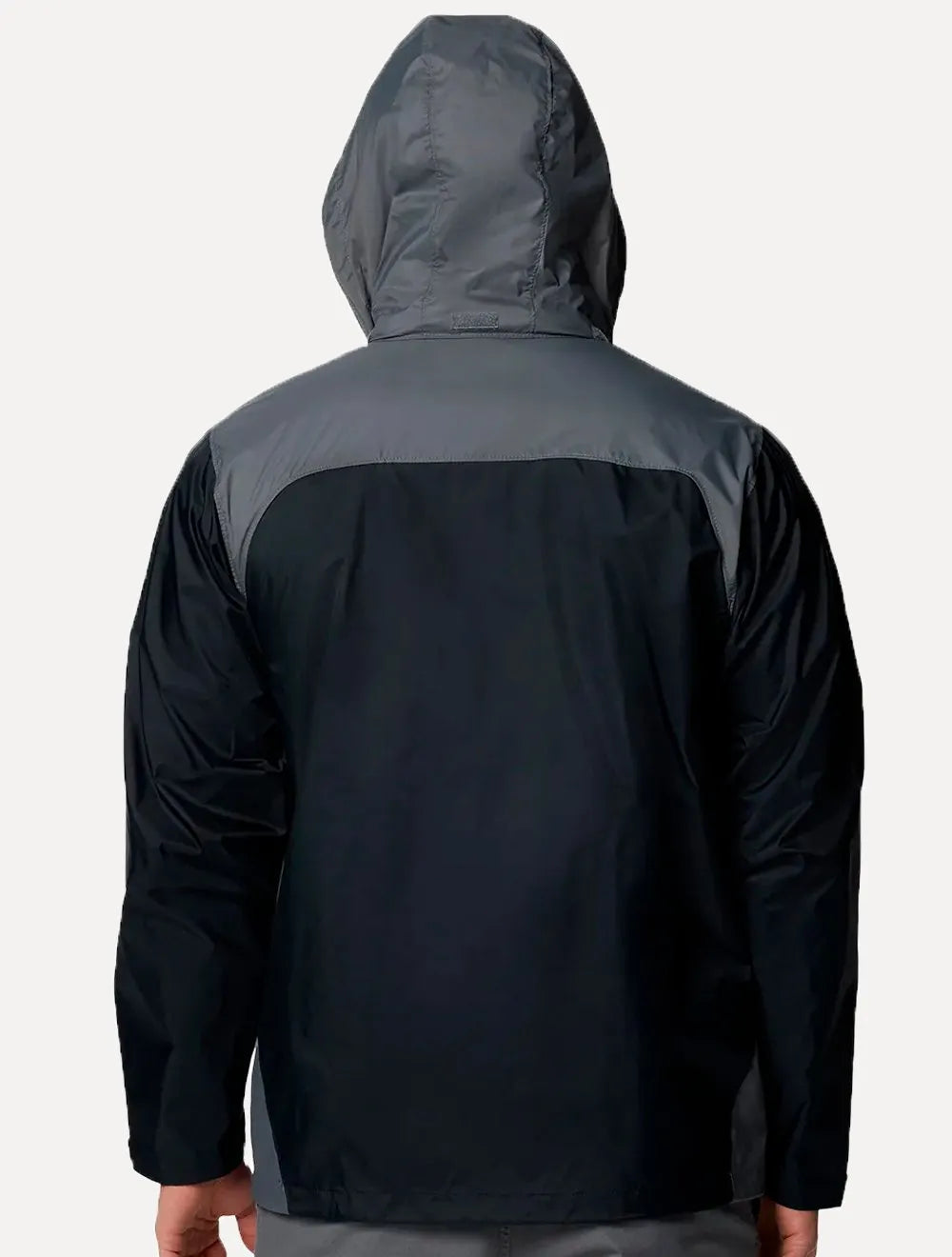 Jaqueta Columbia Masculina Glennaker Lake II Rain Preto / Cinza