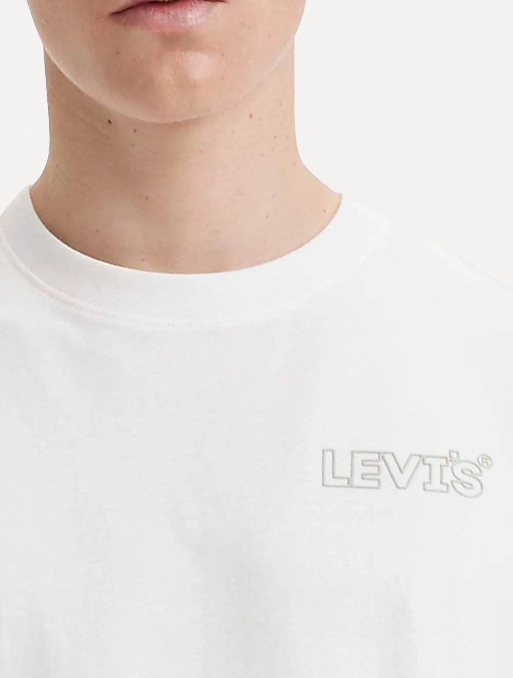 Camiseta Levis Masculina Chrome Graphic Branca