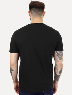 Camiseta Calvin Klein Jeans Masculina Institutional Small Logo Preta