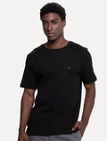 Camiseta Tommy Hilfiger Masculina Light Interlock Preta