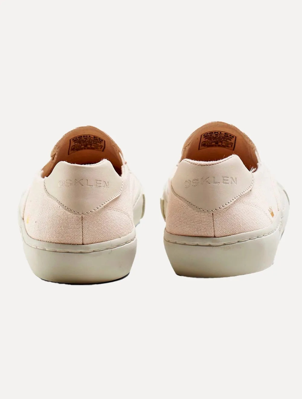 Tênis Osklen Masculino Slip On Canvas Off-White