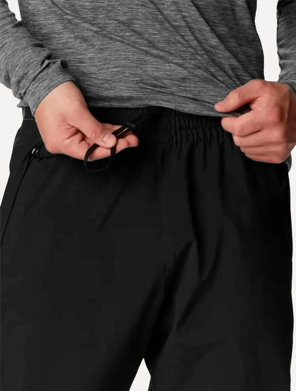 Calça Columbia Masculina Hazy Trail Rain Preta