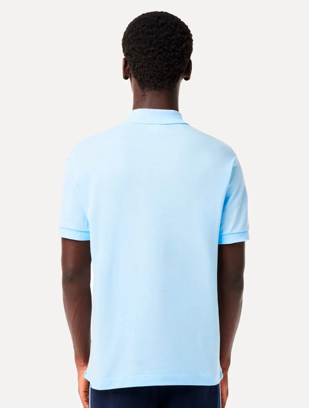 Polo Lacoste Masculina L.12.12 Azul Claro