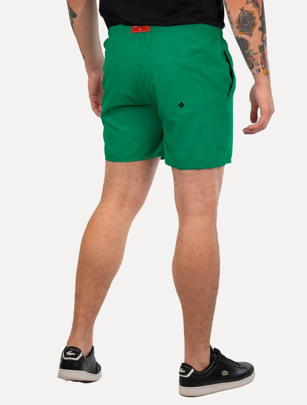 Short Reserva Masculino D'Água Beachwear Texture Verde Bandeira