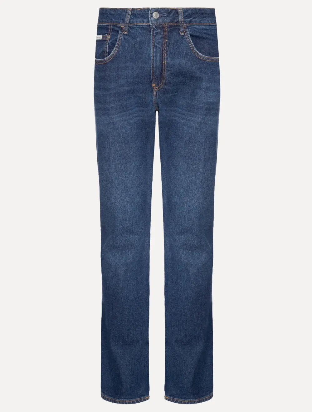 Calça Calvin Klein Jeans Masculina Skinny 5 Pockets Azul Médio