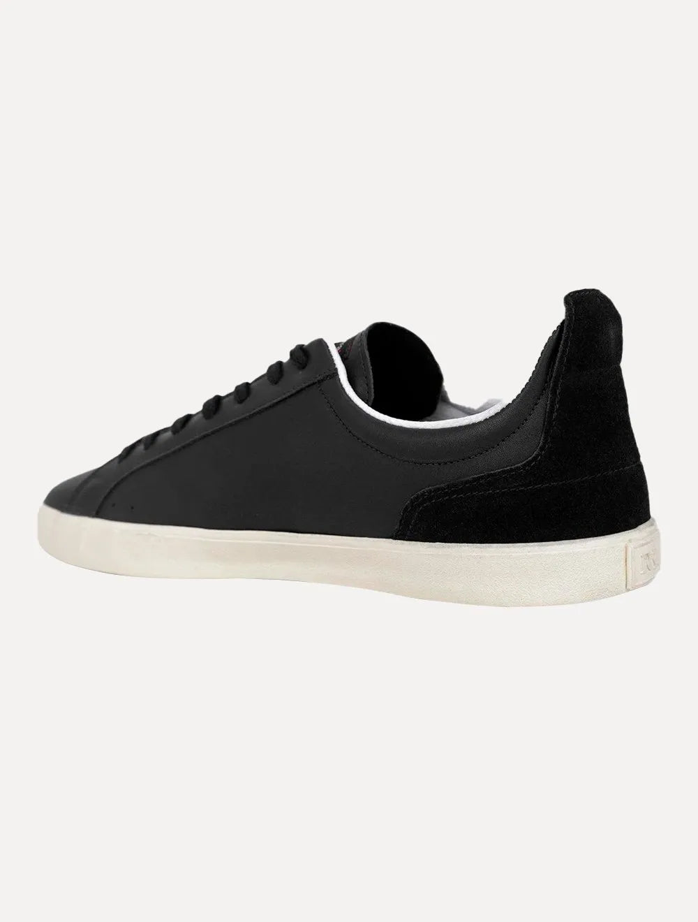 Tênis Reserva Masculino Couro Casual Pica-Pau Preto