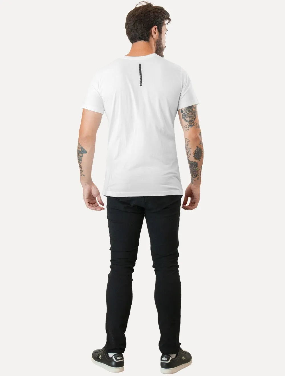 Camiseta Calvin Klein Jeans Masculina Out Of Space Branca