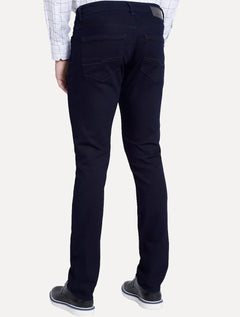 Calça Dudalina Jeans Masculina Slim Stretch Five Pockets Escura
