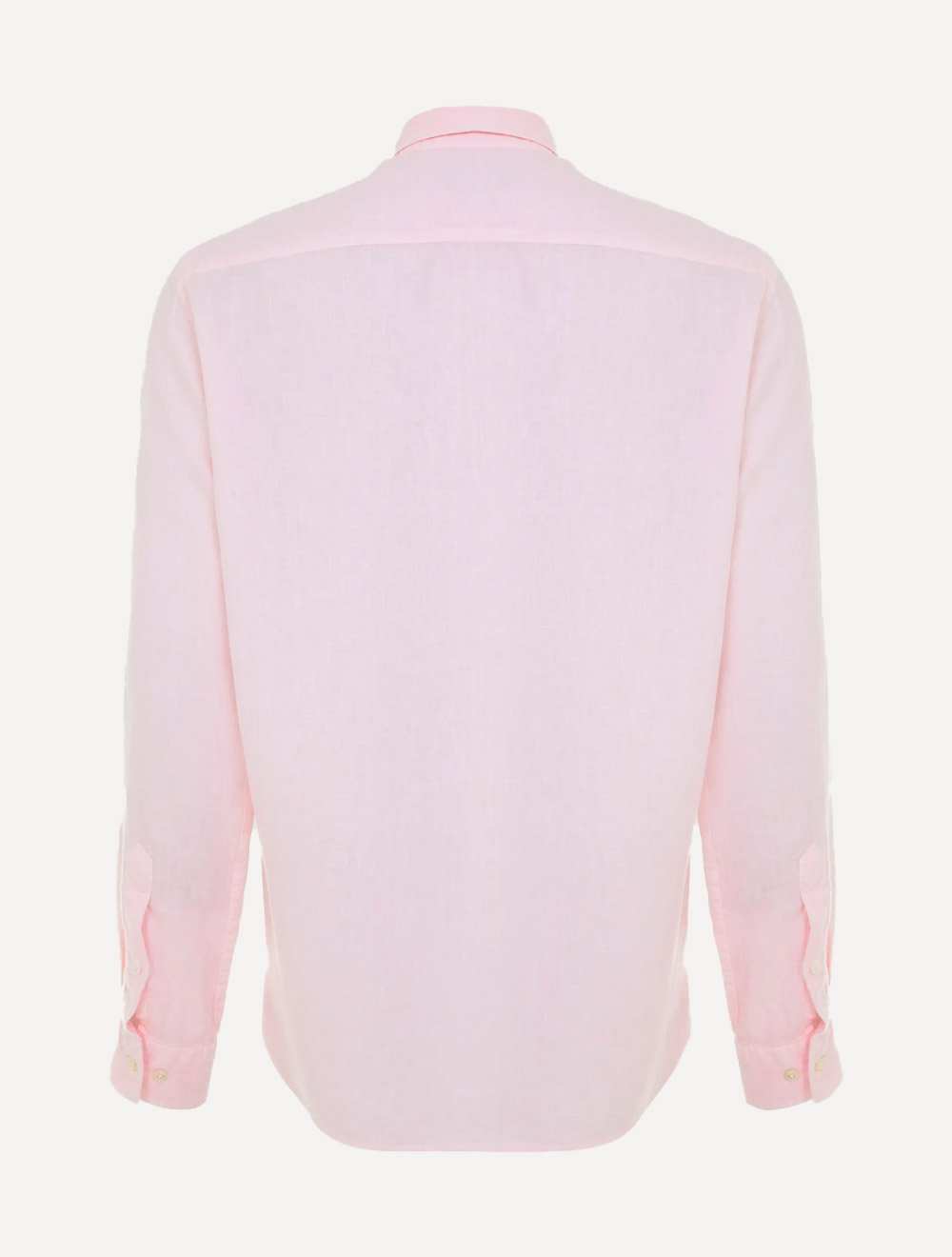 Camisa Dudalina Masculina Slim Tricoline Lisa Rosa