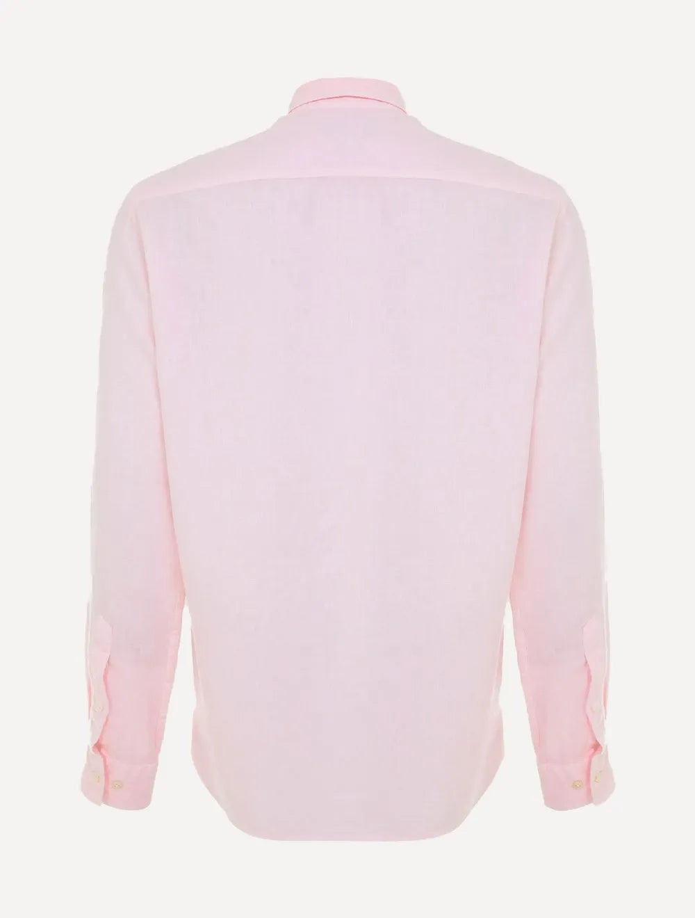 Camisa Dudalina Masculina Slim Tricoline Lisa Rosa