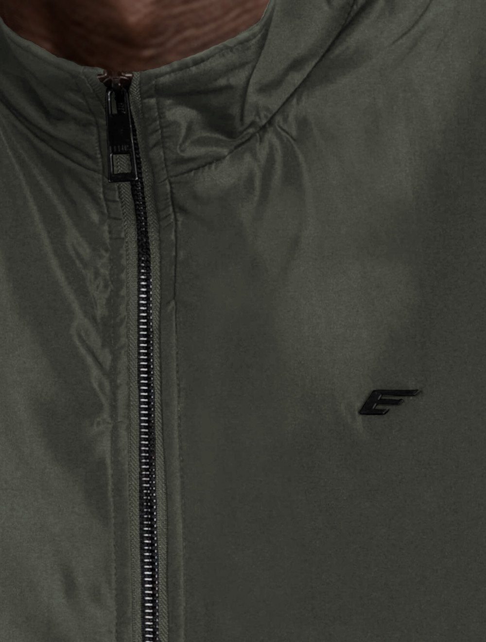 Jaqueta Ellus Masculina Nylon Padding College Bomber Chumbo