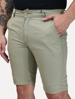 Bermuda Dixen Masculina Sarja Alfa Cáqui Claro