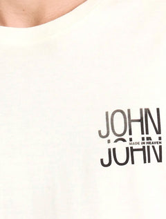 Camiseta John John Masculina Regular Fit Air Off White