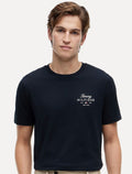 Camiseta Tommy Hilfiger Masculina Brand Love Signature Logo Azul Marinho
