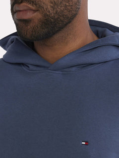 Moletom Tommy Hilfiger Masculino Flag Logo Hoody Azul Índigo