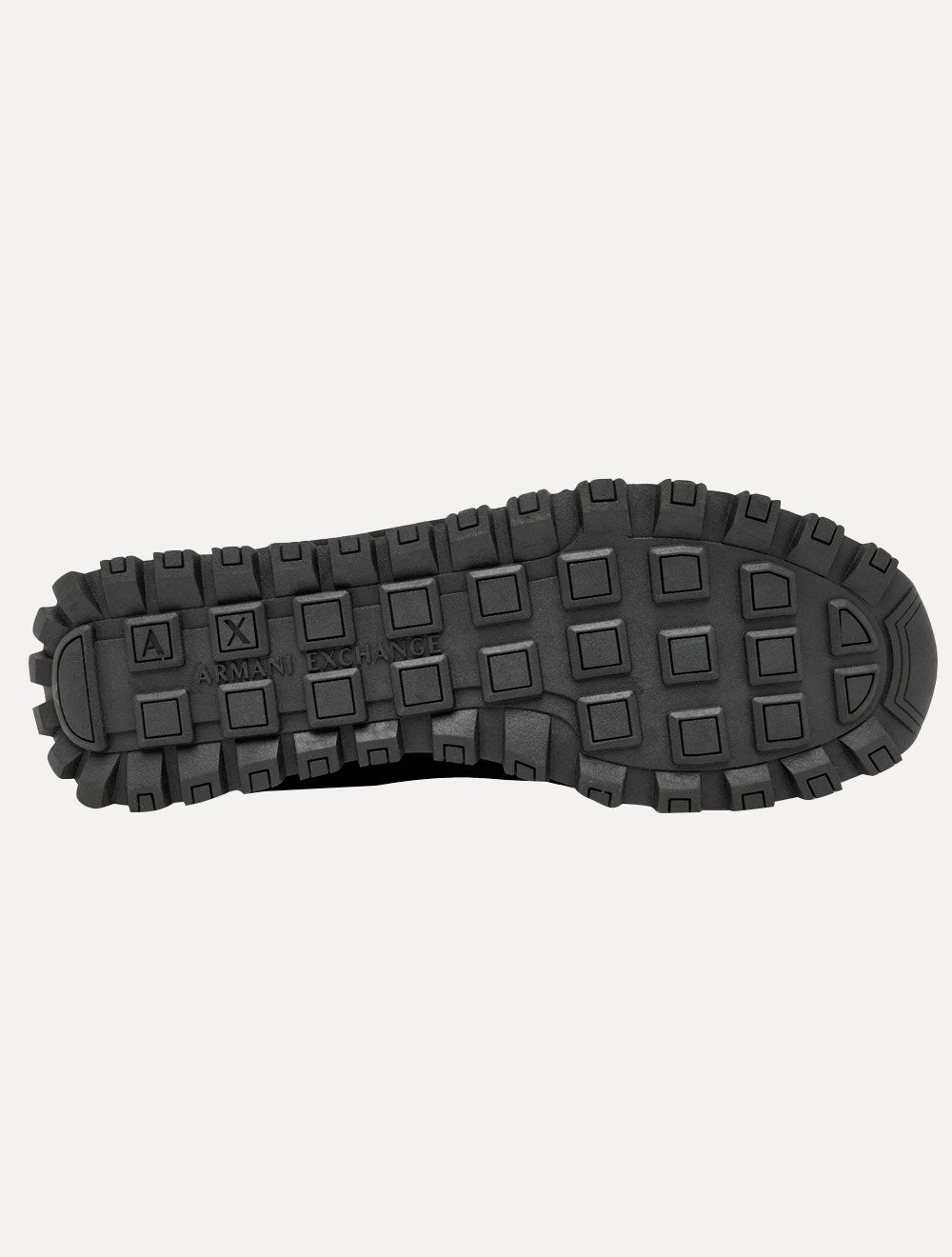 Tênis Armani Exchange Masculino Contrastantes AX Logo All Black Preto