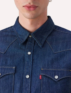 Camisa Levis Masculina Jeans Classic Western Standard Médio