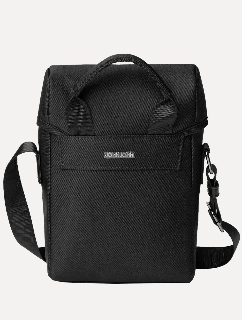 Bolsa John John Masculina Crossbody Nate Preta
