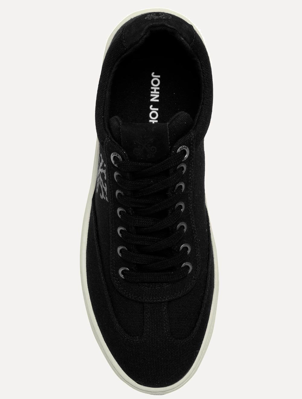 Tênis John John Masculino Lona Canvas Overlay Preto