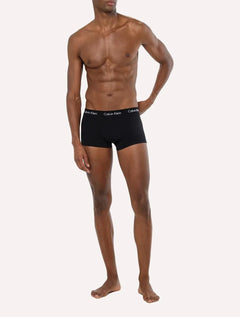 Cuecas Calvin Klein Underwear Plus Trunk Stretch  All Black Pack 3UN