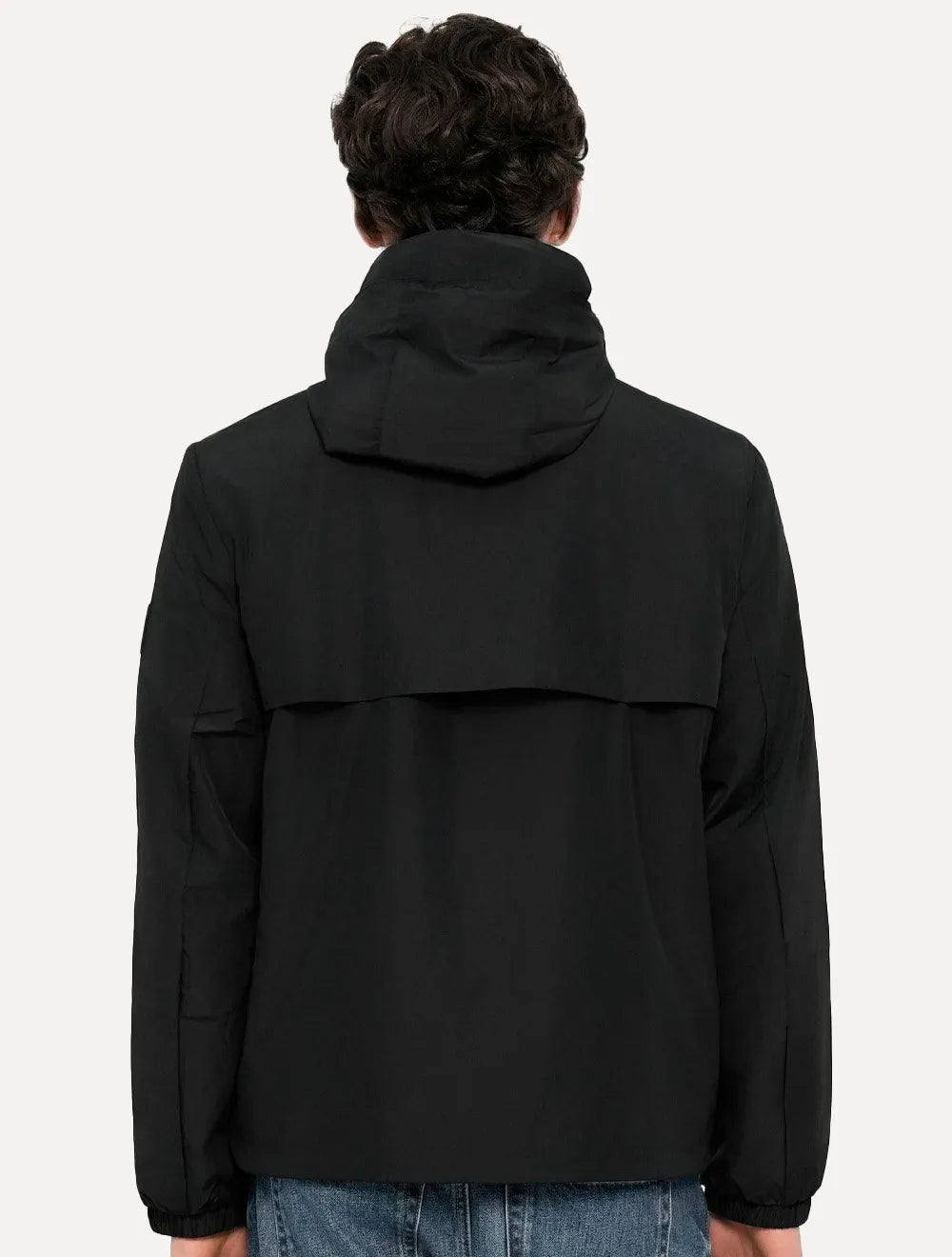Jaqueta Tommy Hilfiger Branded Rubber Blouson Preta