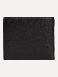 Carteira Tommy Hilfiger Porta Cartão Couro Central Mini CC Wallet Preta