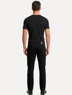 Camiseta Calvin Klein Jeans Masculina Manga Curta Ribana Gola Preta