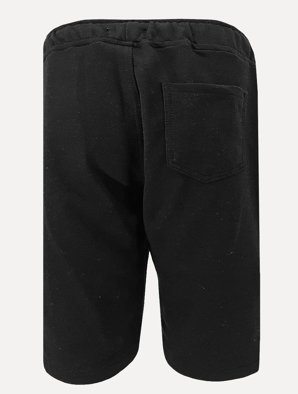 Bermuda Ralph Lauren Masculina Moletom Red Logo Preta