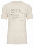 Camiseta Osklen Masculina Over Eco Blend Redesign Waste Off-White