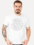 Camiseta Guess Masculina Washed Stamp Branca