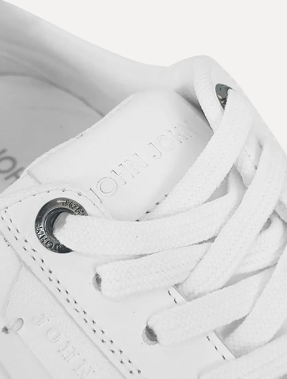 Tênis John John Masculino Couro New Rodes White Branco