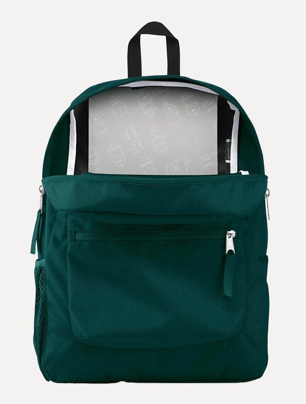 Mochila JanSport Cross Town Deep Juniper Verde