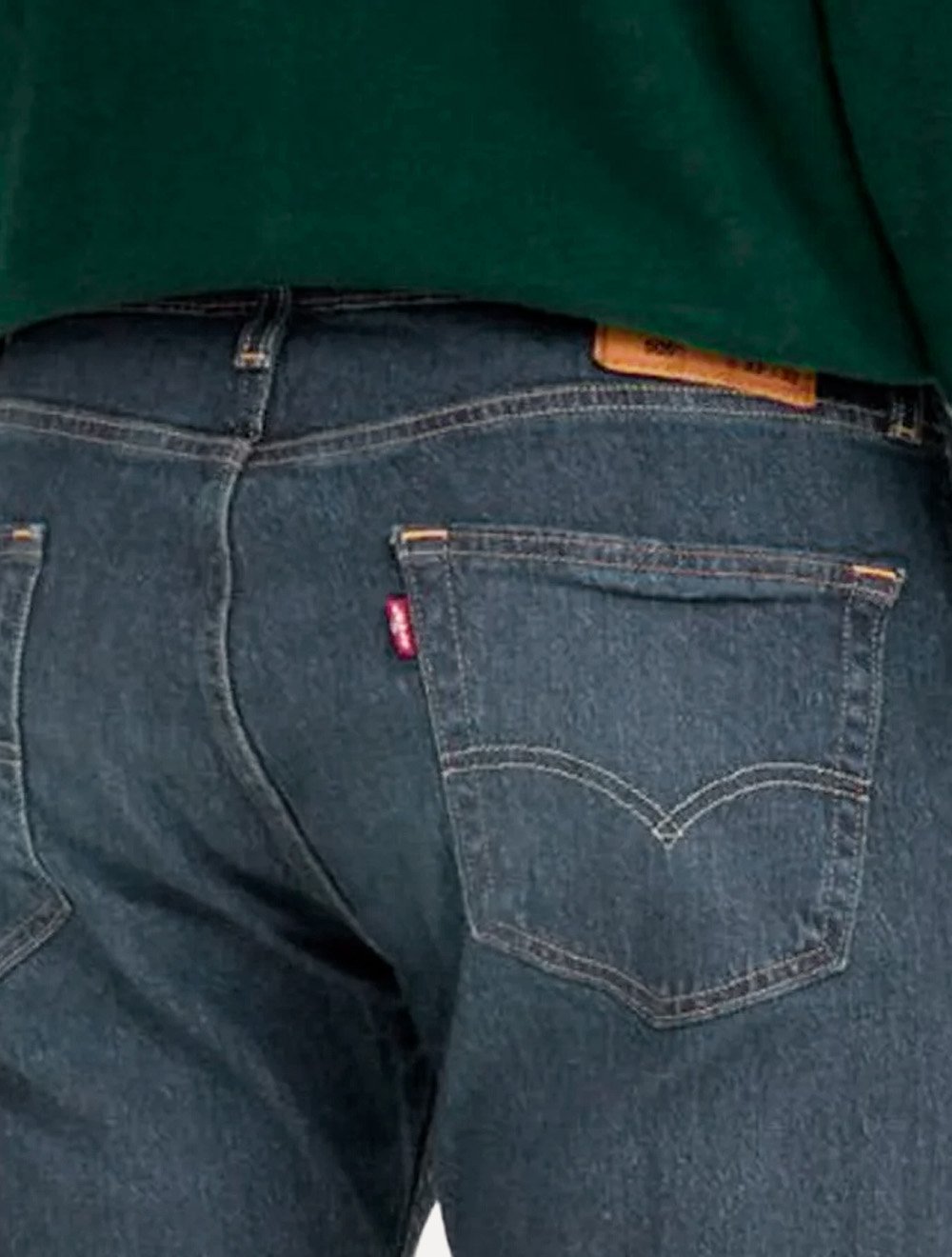 Calça Levis Jeans 505 Regular Eco Ease Stoned Azul Escuro