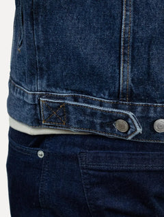 Jaqueta Calvin Klein Jeans Trucker Denim Azul Escuro