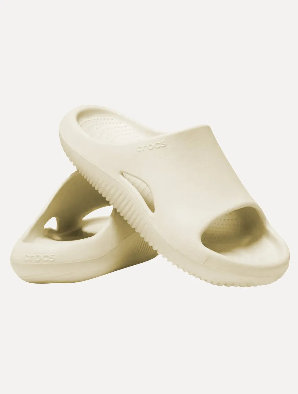 Sandália Crocs Masculina Mellow Recovery Slide Cáqui