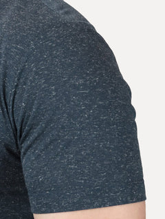 Camiseta Aramis Masculina Regular Moline Gola Portuguesa Azul Marinho