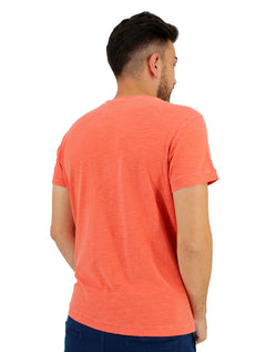 Camiseta Osklen Masculina Slim Rough Surf Poster Acerola