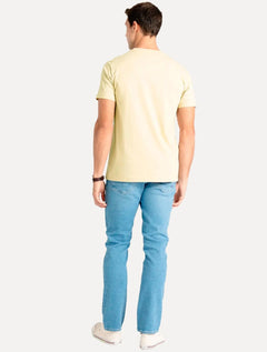 Camiseta Tommy Hilfiger Masculina Core Logo Tee Areia